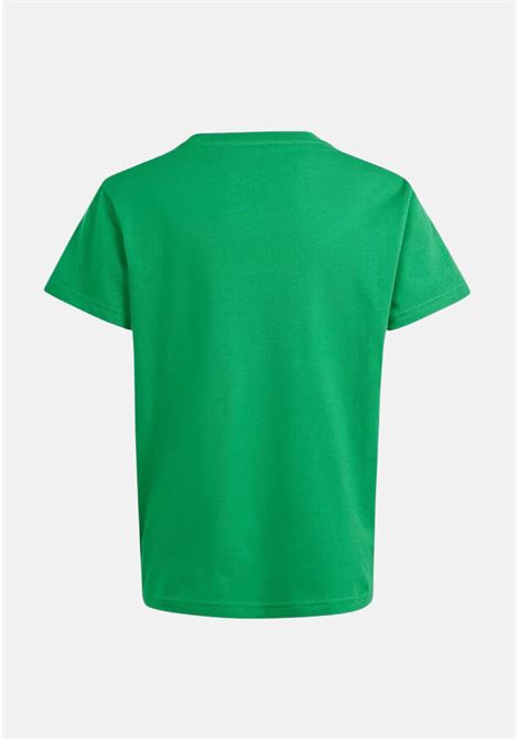 T-shirt a manica corta TREFOIL verde per bambino e bambina ADIDAS ORIGINALS | IY4003.